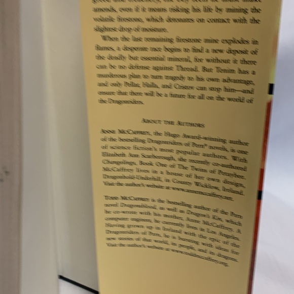 Dragon's Fire -- Anne McCaffrey - Picture 7 of 7